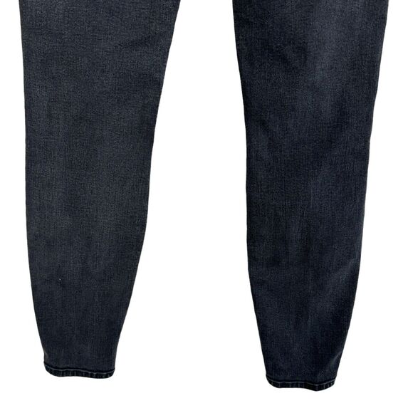 H&M &Denim SZ 25 Super Skinny Ankle Jeans High-Waist Stretch Black Wash Womens - Picture 5 of 9